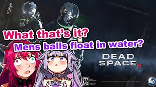 “Dead Space 3 Ending Left Them Speechless” (Biboo & IRyS) |  『Hololive』