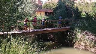 Ademuz, mascletà en el puente