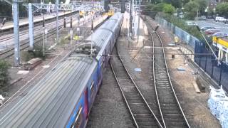 preview picture of video 'First Capital Connect Train arriving at Bedford station'