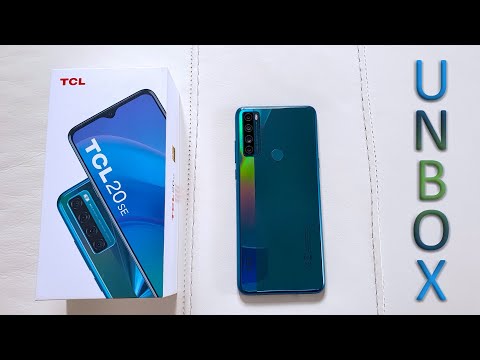 TCL 20 SE Unboxing and Size Comparison