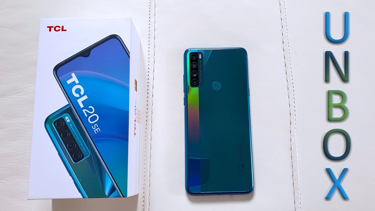 TCL 20 SE Unboxing ans Size Comparison