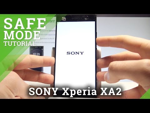 How to Enable Safe Mode in SONY Xperia XA2 - Quit Safe Mode |HardReset.info