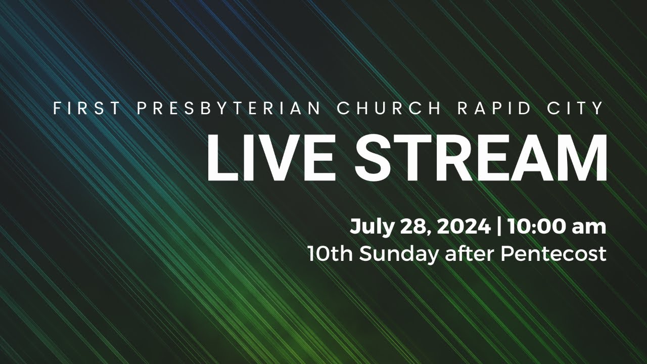 July 28, 2024 | 10:00 am | 10th Sunday after Pentecost