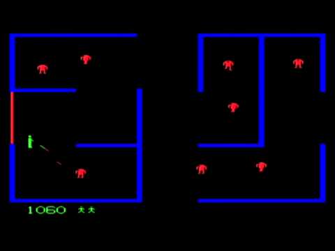 Berzerk the Arcade Game - Gameplay