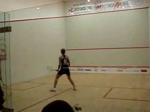 Squash: Dominika Witkowska - Ania Sikorska. Finał IMP 2007