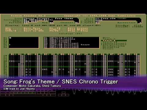 A selection of VGM in Scream Tracker 3.2