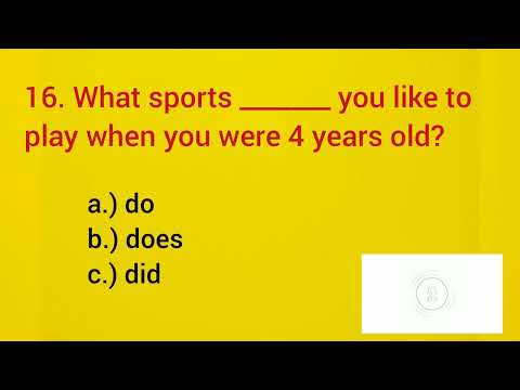 DO, DOES, DID QUIZ || Basic English Grammar
