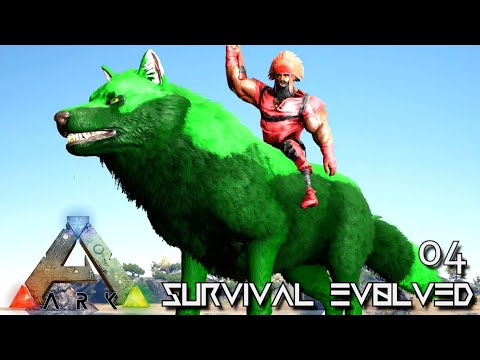 ARK: SURVIVAL EVOLVED - TMAC THE TOXIC DIREWOLF !!! PRIMAL FEAR OLYMPUS E04