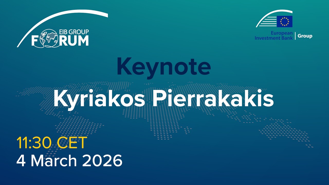 Keynote by Kyriakos Pierrakakis