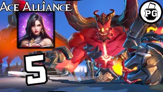 Chapter 1 Complete ! - Final Boss 🕊️ Ace Alliance: Realm of Heroes - Gameplay Walkthrough |Part 5|