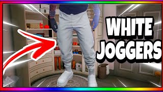 HOW TO GET WHITE JOGGERS IN GTA 5 #shorts #gta5