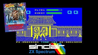 ZX Spectrum Games - Street Fighter