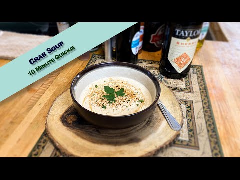 Quick Crab Soup - 10 Minute Crab Soup - Poor Mans She Crab Soup