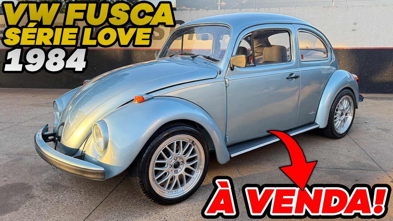VW FUSCA SÉRIE LOVE 1984 * À VENDA *