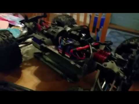 1:10 Traxxas Erevo wheelie bar install