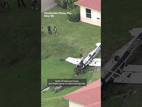 Small plane crashes near Florida hospital