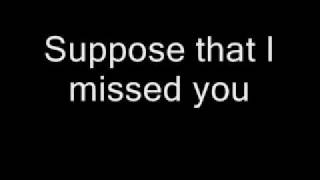 Secondhand Serenade SUPPOSE w/lyrics