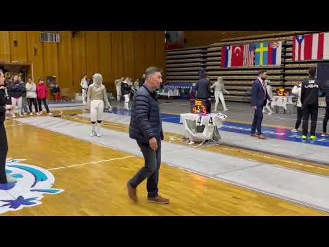 Etropolski Cup 2022 CWS - L8 - Zarifa Huseynova AZE v Nadin Toth HUN