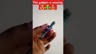 Fidget Spinner with Rainbow Color Classic Gadgets 😍 #shorts #ytshorts #shortvideo #youtubeshorts