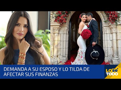 Presenter Ana Patricia sues her husband and accuses him of affecting her finances.