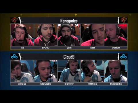 ELEAGUE Highlights | Cloud 9 vs Renegades | Week 1 | Day 3 | Game 1 of BO3 | Cbble
