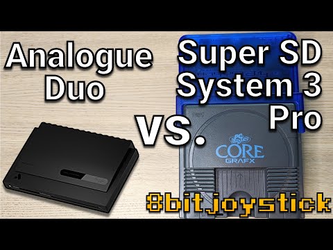 Analogue Duo vs. Terraonion Super SD System 3 Pro : Which FPGA TurboGrafx-16 system is best for you?