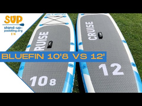 Bluefin Cruise 10 8' vs 12' // Stand Up Paddle Board Comparison // SUP Board Review