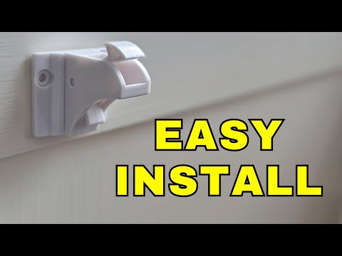 No Drill Cabinet Locks With Key