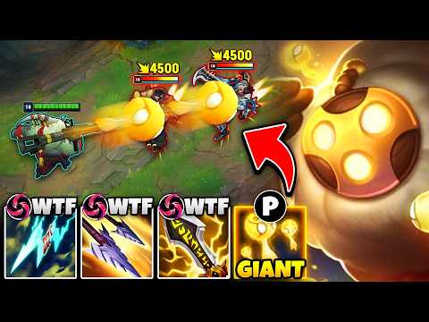 BARD BUT I HAVE 100% CRIT AND MY MEEPS JUST ONE SHOT YOU! (GIANT MEEP CANNON)