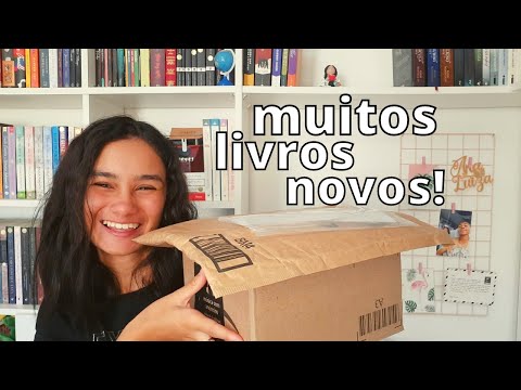 UNBOXING DE MUITOS LIVROS NOVOS!