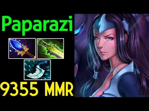 Top 1 MMR China Paparazi Plays Mirana Solo Mid 7.06 Dota 2