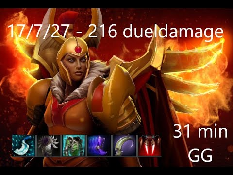 WTF IMBA LC 7.23 -17/7/27 - Godlike Duel Master - Offlane wins the Game