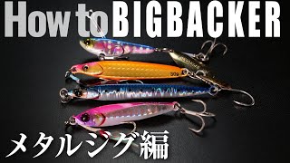 【ショアジギング】ビッグバッカー 徹底解説！メタルジグ編 / ショアキャスティング / 村上 祥悟