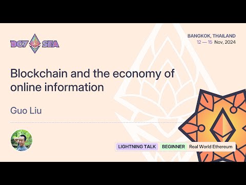 Blockchain and the economy of online information preview