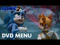 Sonic The Hedgehog 2 2022 DVD Menu EDIT
