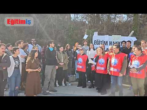 Eğitim - İş Genel Sekreteri Seher Ergin – Hacettepe Üniversitesi Öğrencilerine Destek Ziyareti | EĞİTİM İŞ
