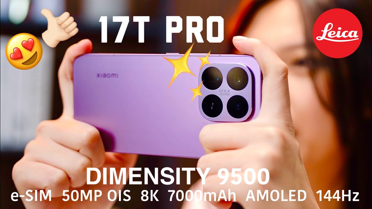 11jtan.. Xiaomi 17T Pro! The Telephoto Master??