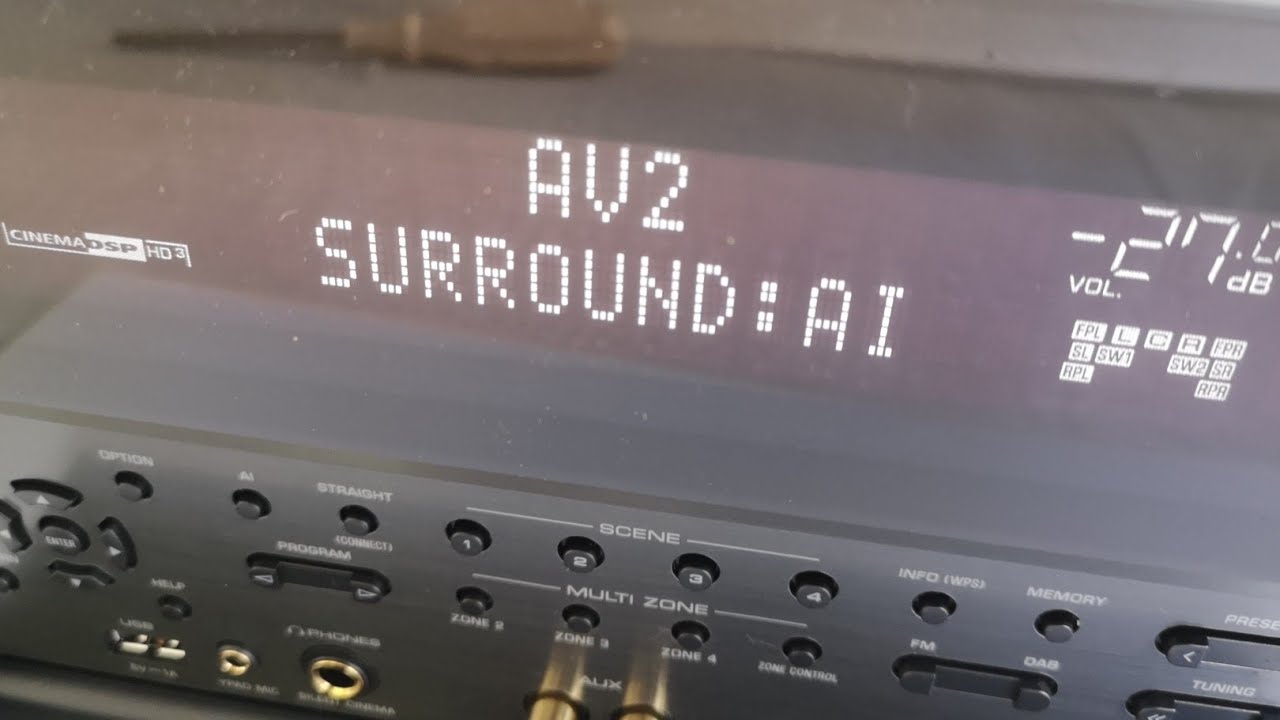 video Amply xem phim Yamaha RX-A3080 chính hãng 0