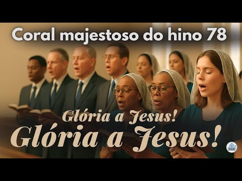 Hino 78 CCB em Coral – Glória a Jesus! Glória a Jesus! | Vozes da Congregação