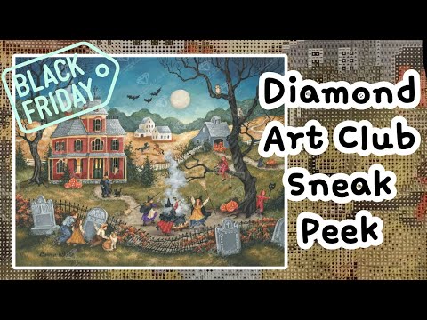 dancing in the moonlight by bonnie white | diamond art club BLACK FRIDAY sneak peek!