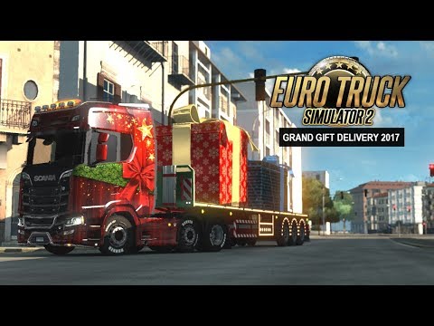CONSEGNO REGALI A PALERMO! #10 - GRAND GIFT DELIVERY 2017 - EURO TRUCK SIMULATOR 2