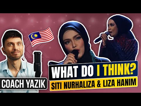 YAZIK reacts to Siti Nurhaliza & Liza Hanim | Medley Jerat Percintaan, Gelisah Mimpi, Cindai | LIVE