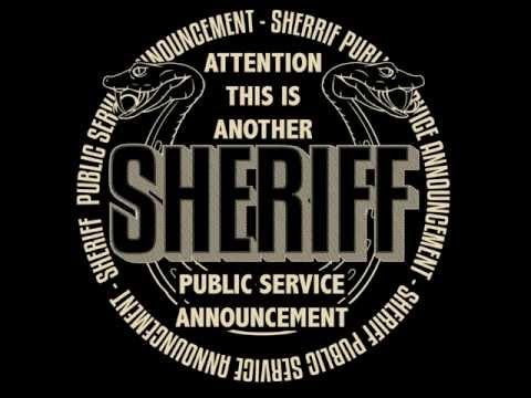Sheriff Public Service Announcement #1