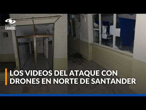 Así fue el ataque de un enjambre de drones contra cantón militar en Ocaña
