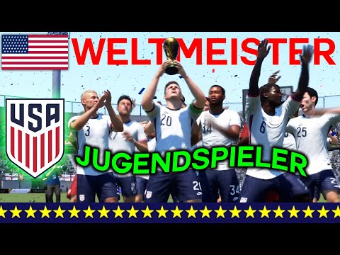 USA JUGENDSPIELER WERDEN WM SIEGER 🏆 SPRINT TO GLORY Karrieremodus