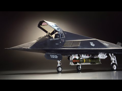 F117 Nighthawk - Hasegawa 1/72 - Aircraft Model