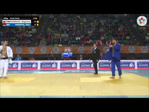 Magomed MAGOMEDOV (RUS) Vs Marc ODENTHAL (GER) - Judo Grand Prix Samsun 2014 [-90kg]