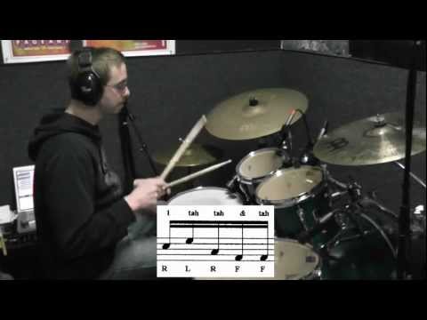 Drum Lesson: Linear Triplet Fill #1