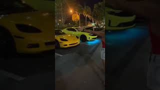 Old Town USA in Kissimmee Florida - Friday Muscle Car Show checking out the cars