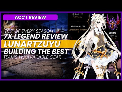 7x Legend Account Review: LunarTzuyu | How to Hone & Sharpen Your Strategy #epicseven